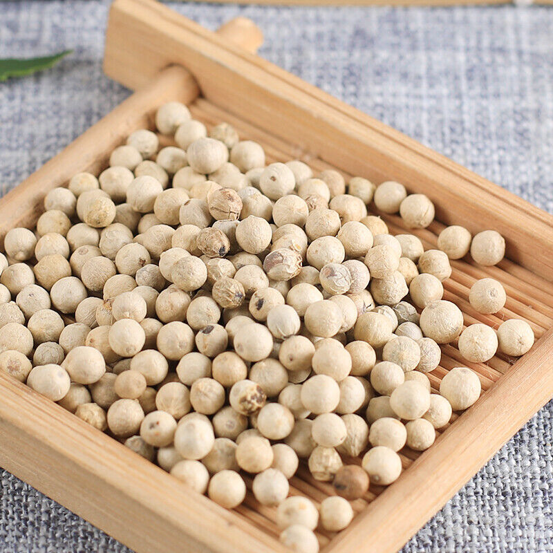 HelloYoung 250g/500g White Pepper Baihujiaoli Chinese Herbs Premium Cooking Materials 白胡椒粒 Secondary image