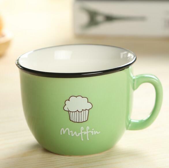 Ceramic Mug Coffee Milk Breakfast Cup Cute Porcelain Tea Mugs 250ml Novetly Gift