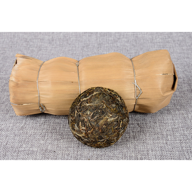 Tuo Organic Green Tea100*5  Pu'er Tea Bamboo Shoot Shell Pu'er Tea