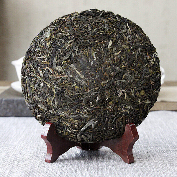 HelloYoung 357g Yunnan Pu'er Tea Menghai Tea Raw Tea Pu'er Bulang Mountain Raw Cake Raw Pu