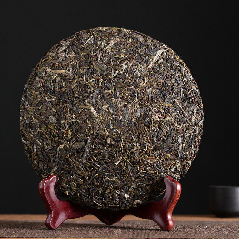 HelloYoung 357g Yunnan Pu'er tea leaves arborvitae old tree Lao Ban Zhang raw  cake tea