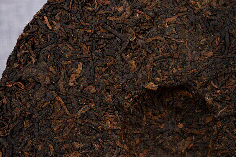 HelloYoung 357g Puerh Ripe Tea Cake Healthy Drink 357g 宫廷王熟茶饼