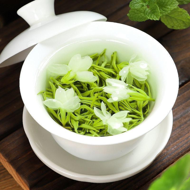 Supports Digestion Calming Effects Jasmine Tea Robust Flavor with Fresh Leaves
