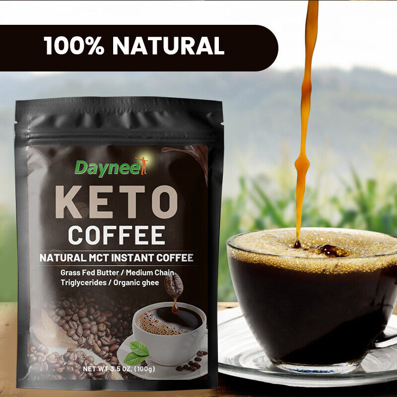 Slim Diet Keto Coffee Slimming Weight Loss Instant MealReplacement Powder 10g*10