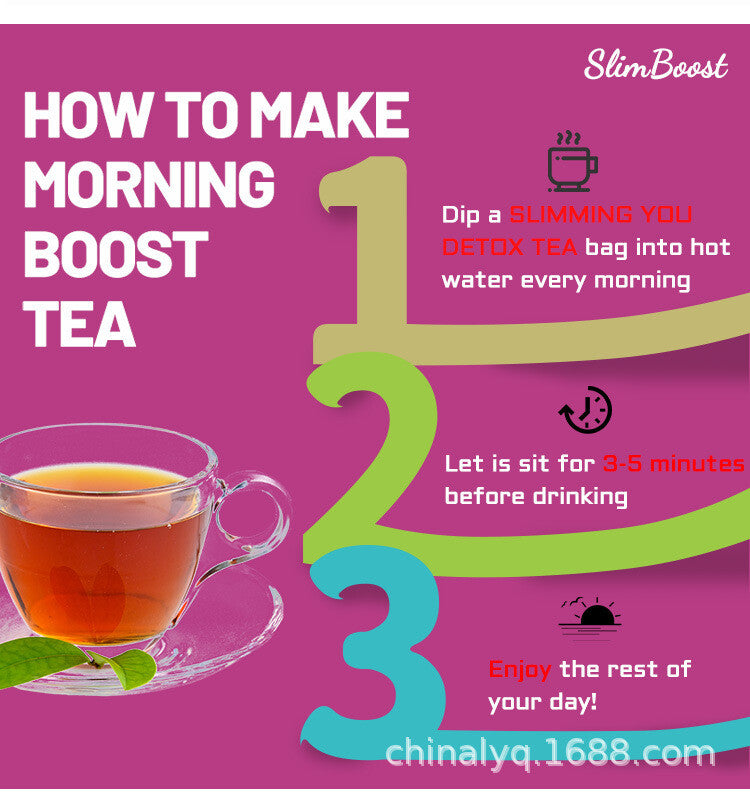 Slim Tea Slim Boost Keto Diet Detox Daytime Tea and Evening Tea