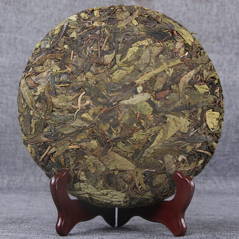 HelloYoung Old Tree Puerh Cha Tea Seven Seed Cake Tea Leaves 357g Lincang Iceland Gold Leaf