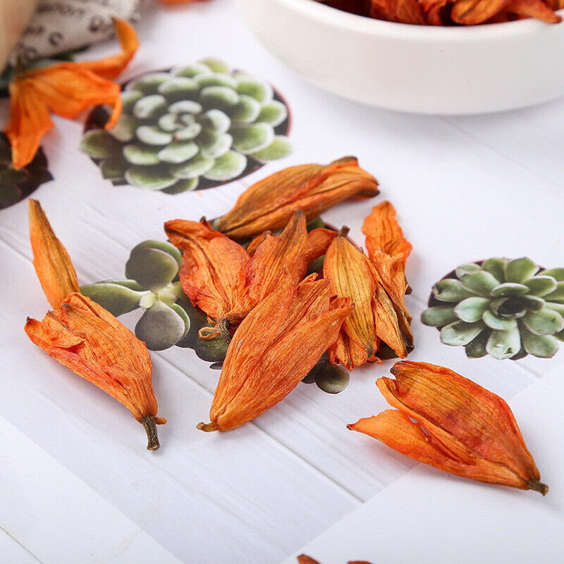 Lanzhou Lily Flower Dried Flower Flower Lily Flower Tea Bulk Herbal Tea 500g Secondary image