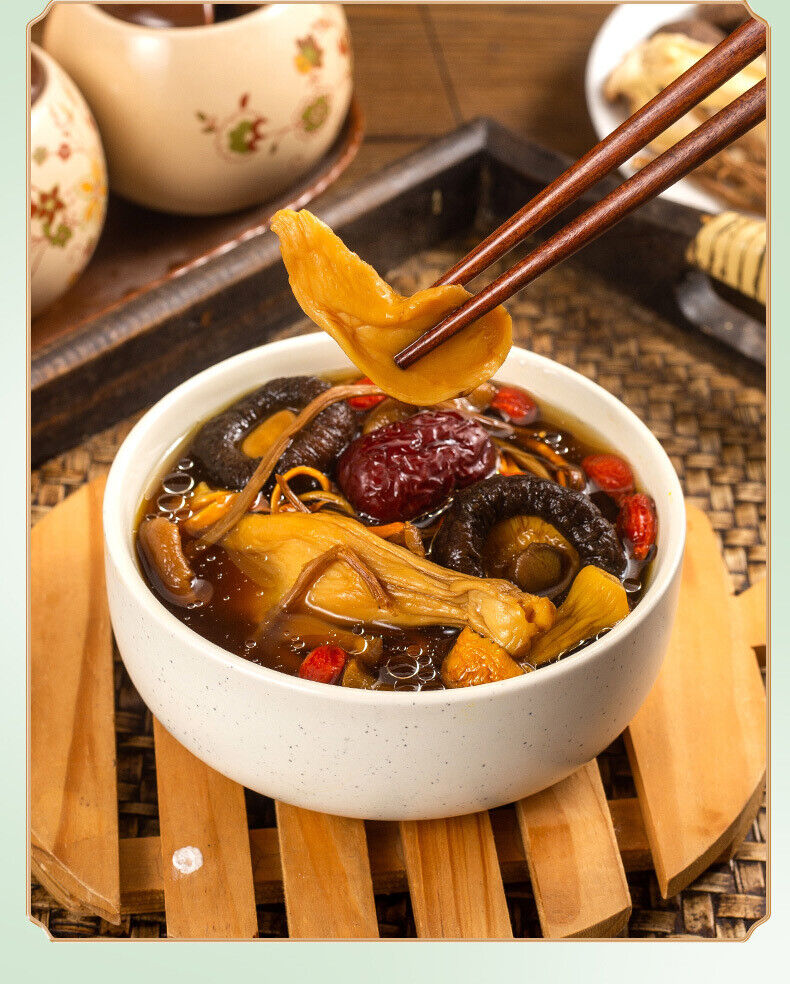 Colorful Mushroom Soup Mix Dried Mushrooms Soup Base Nutritious Food