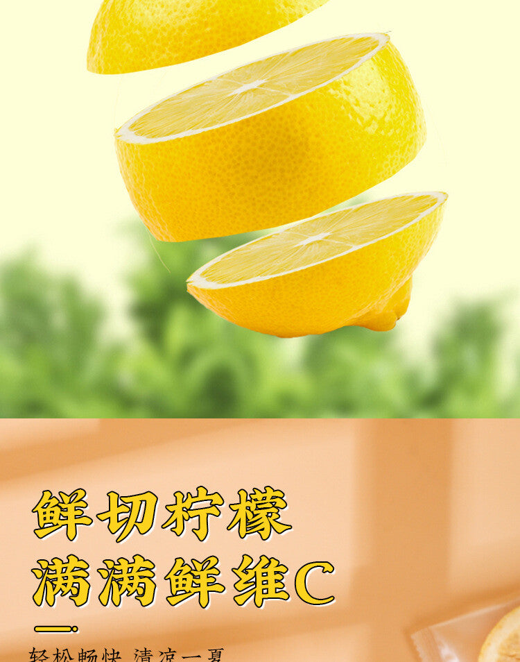 Freeze Dried Honey Lemon Slices Cold Brew Fruit Tea 20 Sachets