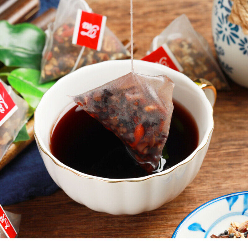 7g*15 Bags Five Treasures Teabag Herbal Tea Organic Hongzao Jupi Healthy Herbs