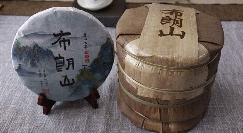 357g Yunnan Pu'er Tea Menghai Tea Raw Tea Pu'er Bulang Mountain Raw Cake Raw Pu