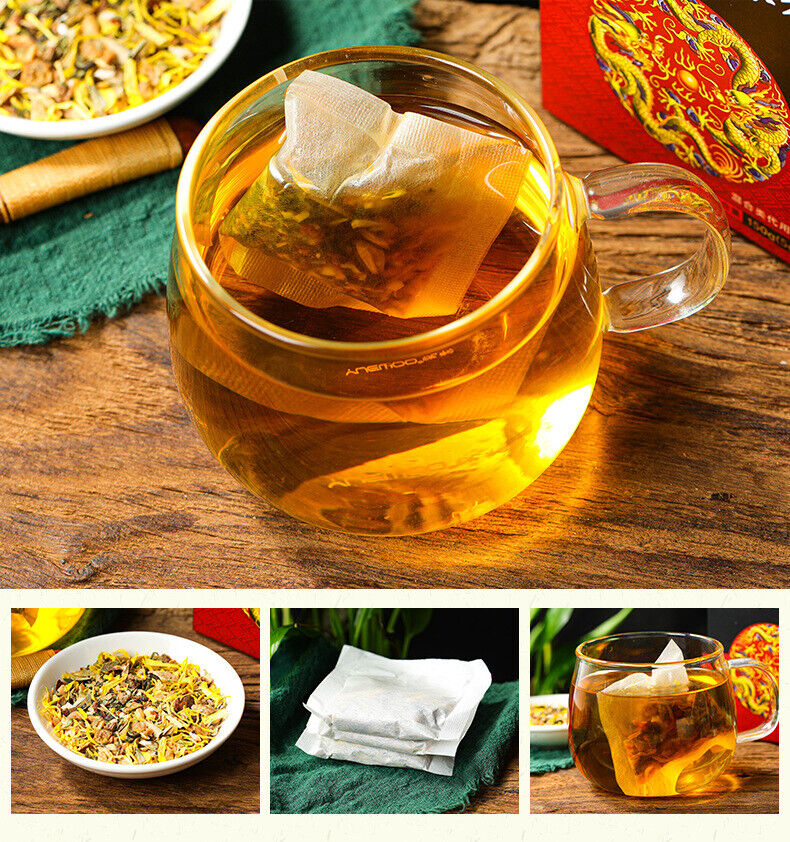 HelloYoung Golden gun tonic 29 flavors of tea men's solid tea Peiyuan health tea