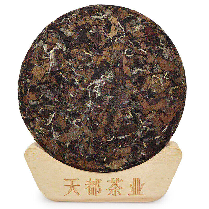 HelloYoung 350G Fuding white tea cake gongmei white tea cake taimushan vein Panxi white tea Secondary image