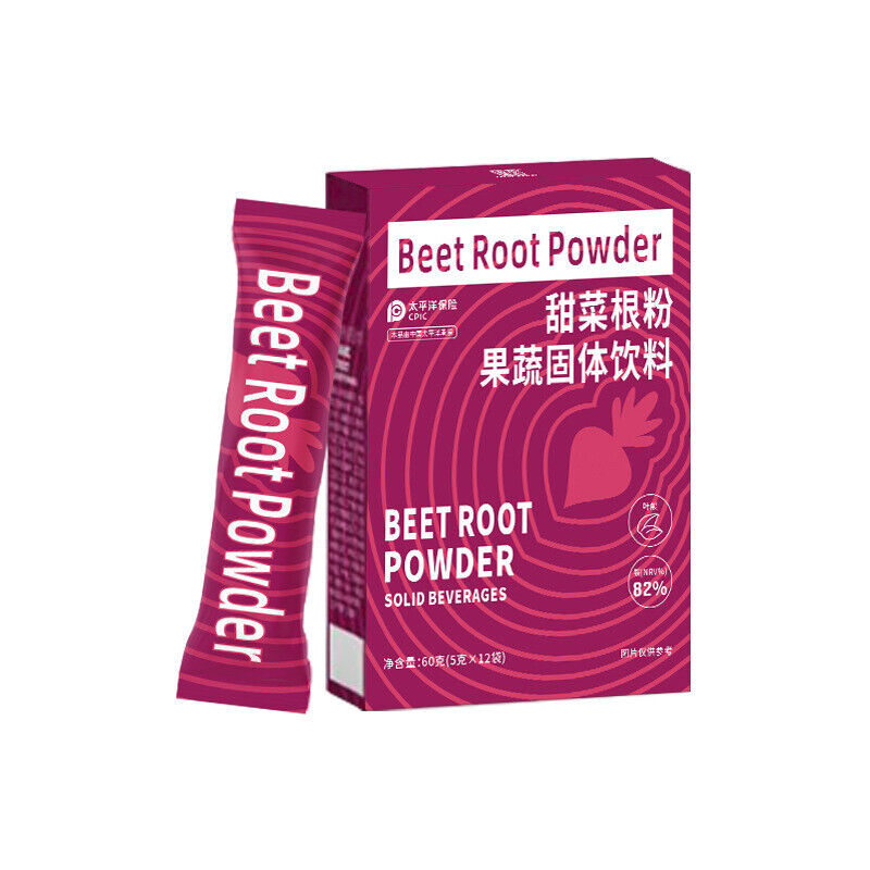 Beet Root Powder Folic Acid+iron Fruit Vegetable Solid Beverage Powder 3g*30bags Main image
