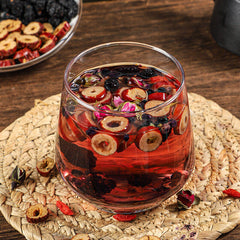 HelloYoung Black goji berry dried mulberries combination for whitening prickly pear rose