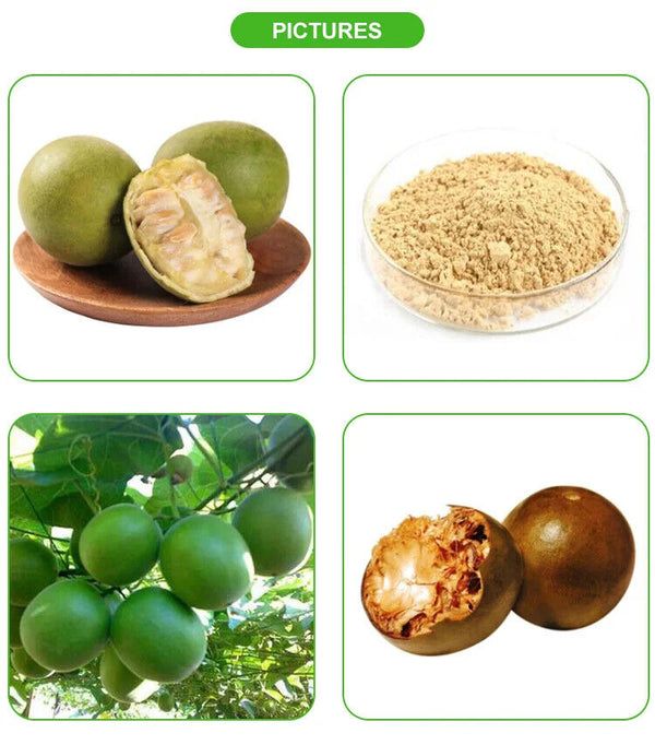 Monk Fruit Korni Luo Han Guo Granules Confectioners Monk Fruit  Sweetener