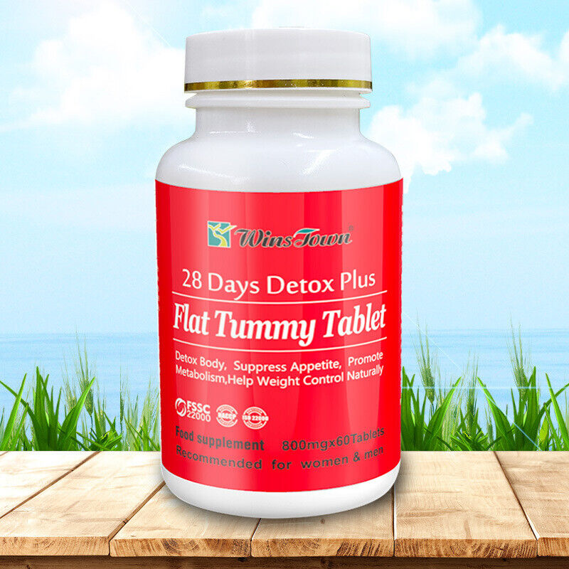 28 Days Detox Plus Flat Tummy SLIMMING Tablet Weight Loss