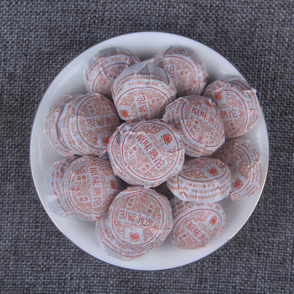 Mini Small Tuo Original Mellow Tea 500g/1.1LB  Menghai Pu-erh Tea Ripe Tea