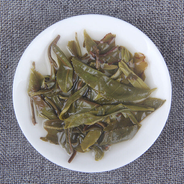 HelloYoung 357g Raw Tea Cake Yunnan Pu'er Tea 曼松 357克生茶饼茶云南普洱茶曼松王子山收藏级古树