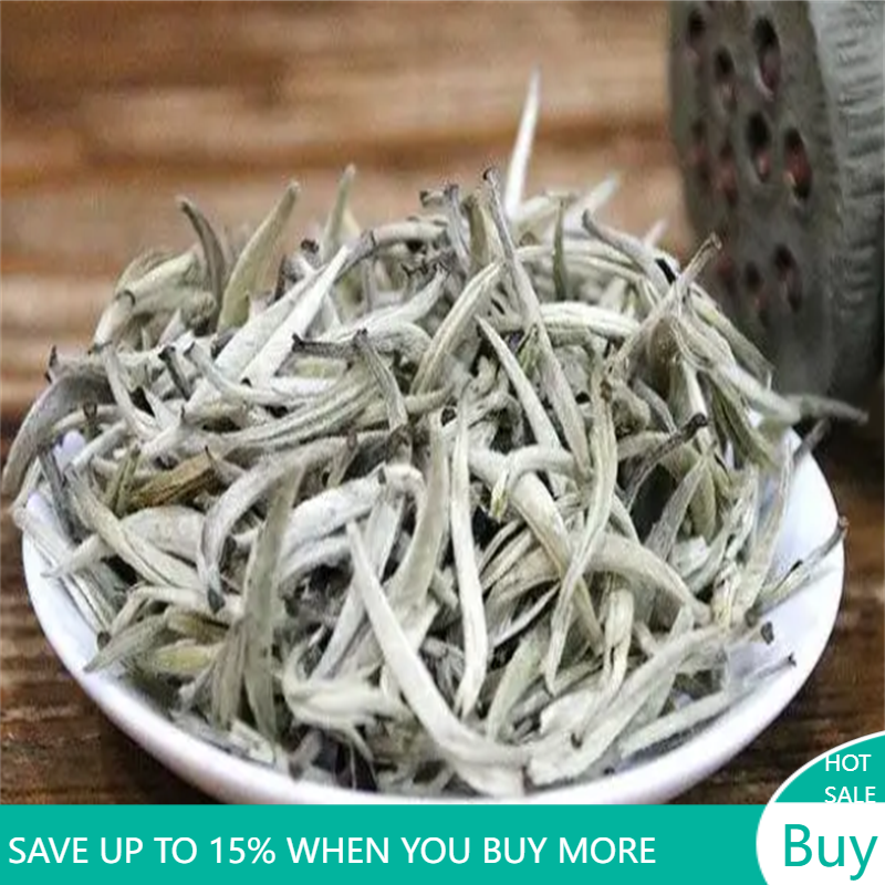 Health  Chinese Premium Silver Needle Fuding White Tea Bud Tea 50g Secondary image