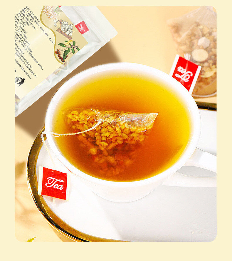 Triangle Bags Herbal Health Supplement Live Stream Hot Ficus Hirta Poria Tea