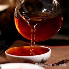 HelloYoung New Old China Ripe Puer Tea Puerh Chinese Tea Yunnan Puerh Tea Puer Shu 100g