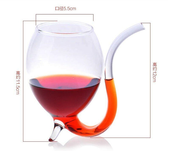Wine Cup Glass Cup Red Wine Coffee Milk Mug  Heat Resistant Tea Mug Home supply