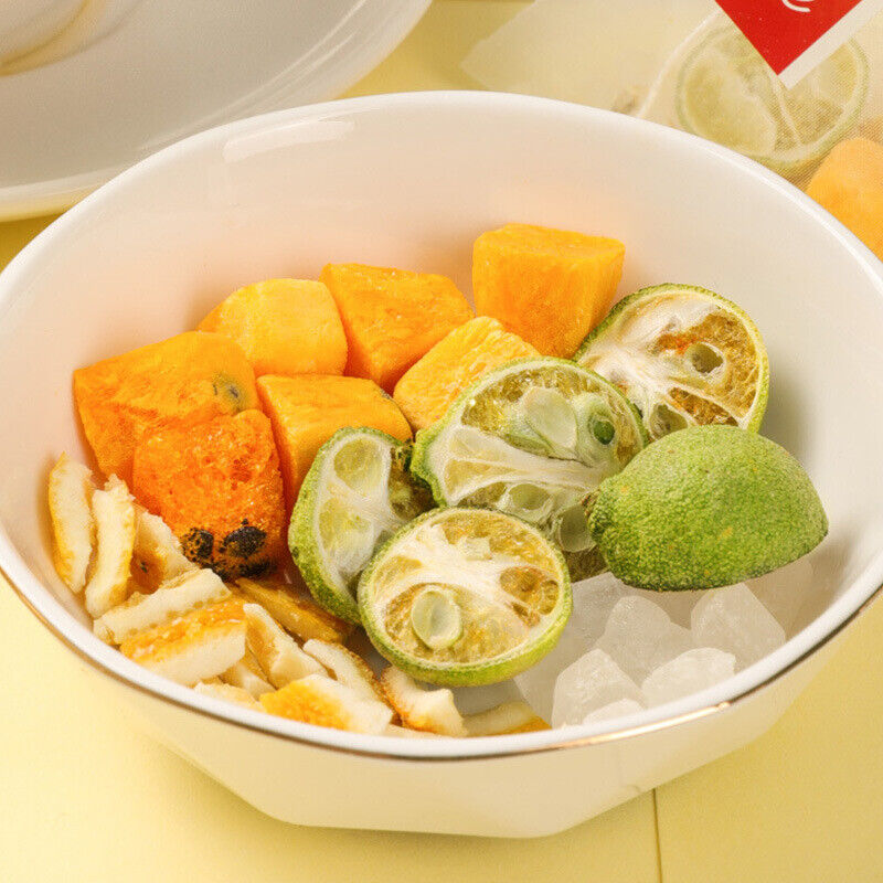 Summer Fruit Tea Lemon Passion Fruit Green Tangerine Herbal Tea