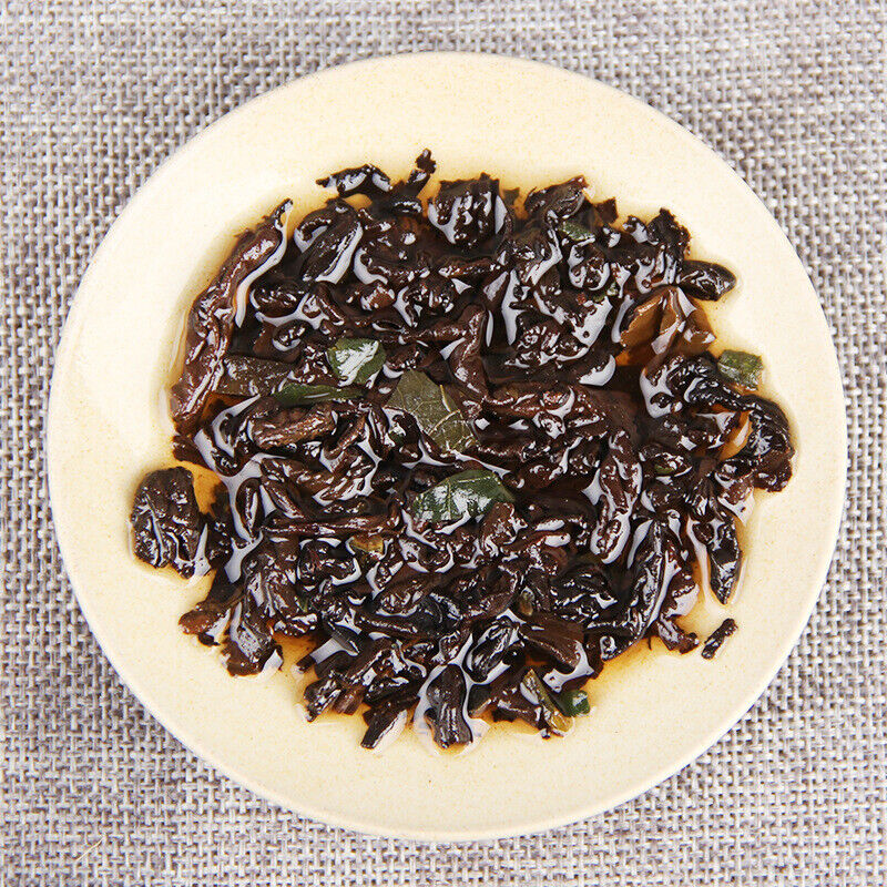 HelloYoung Glutinous Rice Fragrance Puerh Ripe Tea Dragon Pearl 500g Puerh Tea Tuocha