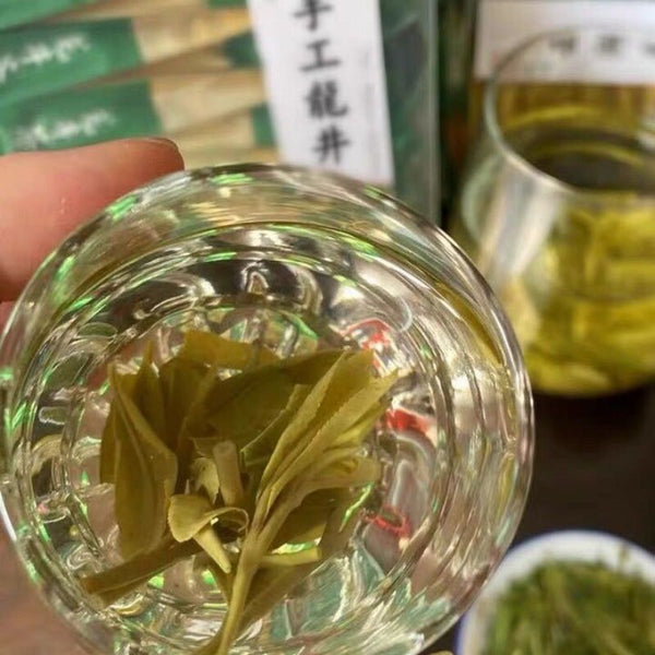 Hangzhou Longjing Tea First Flush 20 Tea Bags Premium Bean Aroma Box Pack