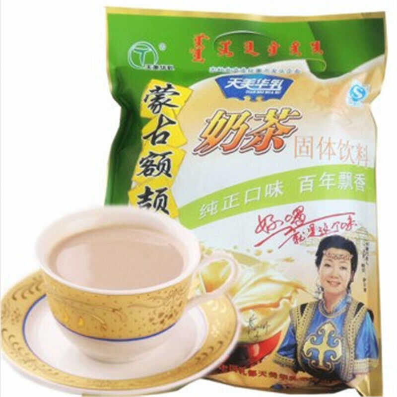 HelloYoung New Mongolia Suutei Tsai Instant Milk Buttered Tea Powder-Salty Sweet Flavor Tea Main image