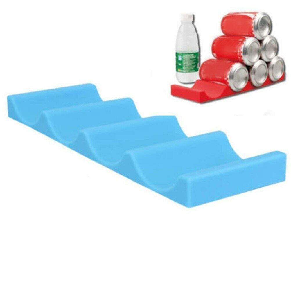 Beer Wine Bottle Rack Organiser Holder Durable Silicone Stacking Bar Accessories