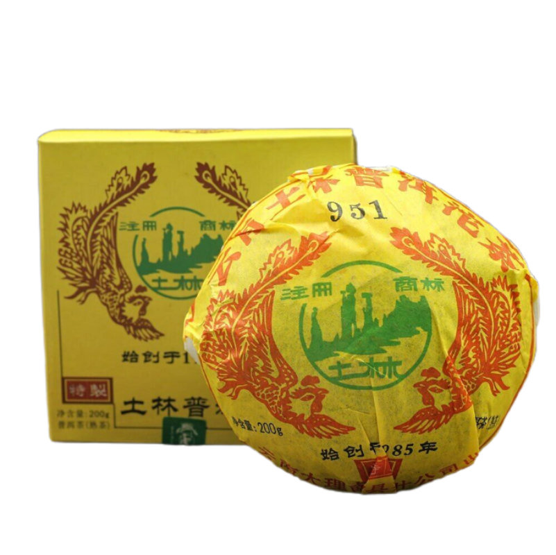 Puerh Speciality Tuocha Tea Puer Tea 200g/7.05oz TuLin Phoenix Shou Main image