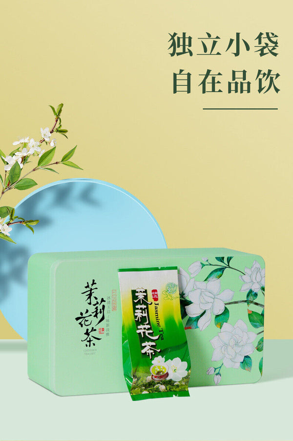 portion of 40 packets of new tea jasmine tea leaves green tea bulk strong aroma