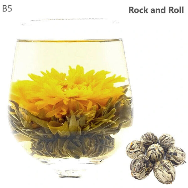 16Pcs Hot Sale Handmade Art Flower Blooming Tea Ball Beautiful Flowering Tea