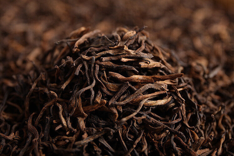 Yunnan Puerh Tea Menghai Golden Bud Palace Cooked Tea Loose Tea 500g