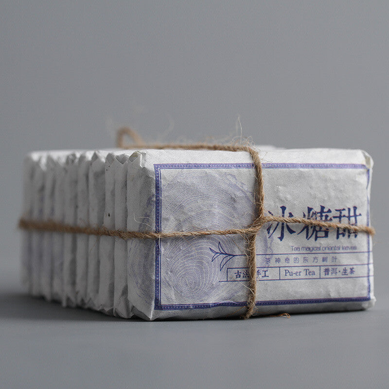Yunnan Puerh Tea Big Tree Old Tree Puerh Raw Tea Brick Spring Tea 45g Secondary image