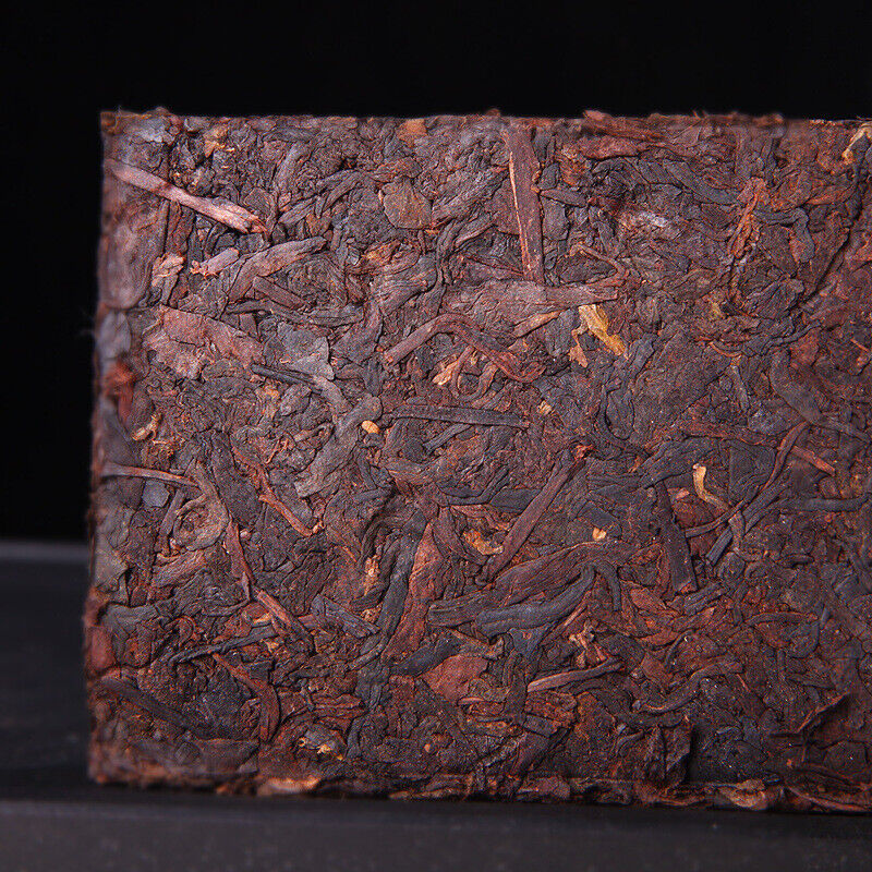 HelloYoung TeaFermented Tea Brick Top-Grade Black Tea Health 250g Pu-Erh Ripe Tea Purple Bud