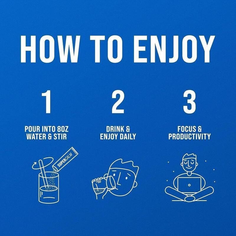 Supercalm Relaxation Powder - Promotes Tranquility & Stress Relief