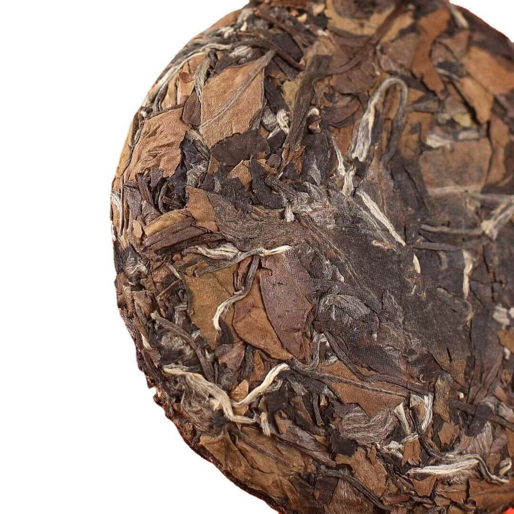 HelloYoung 100g Fuding White Tea Old Shoumei Aged Jujube Herbal White Tea Small Cake