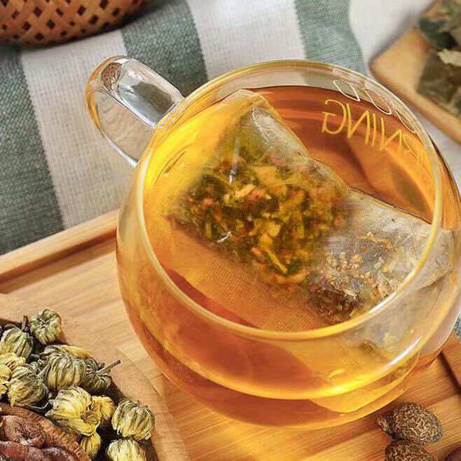 HelloYoung Fatty Sea Qing Pei Tea 100g Luo Han Guo Chrysanthemum Laxative Throat Protection