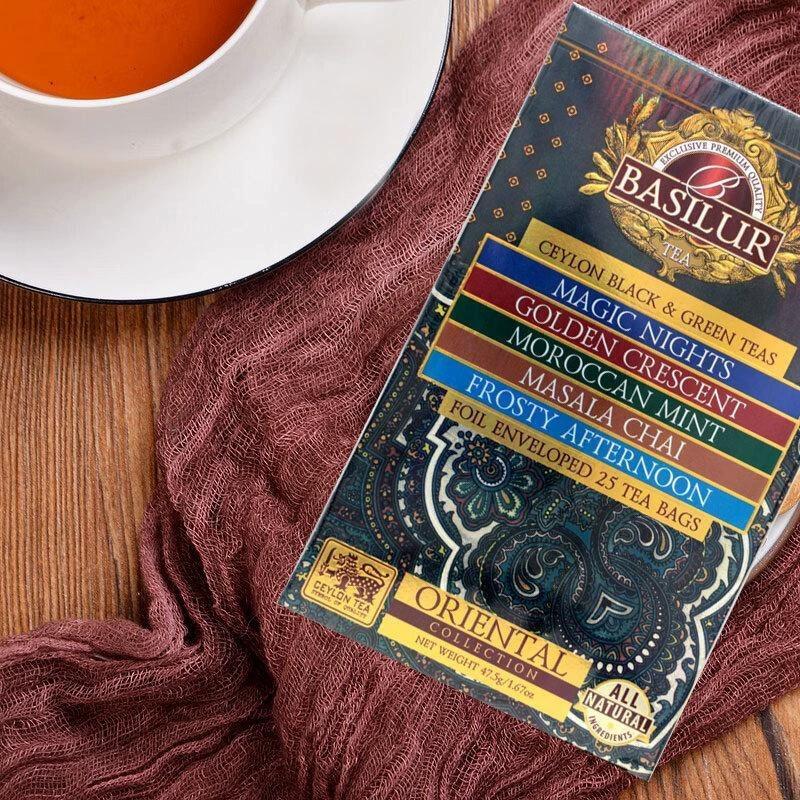 47.5g/box Natural Basilur Five-flavored Flower Fruit Mixed Tea 25 Tea Bags Main image