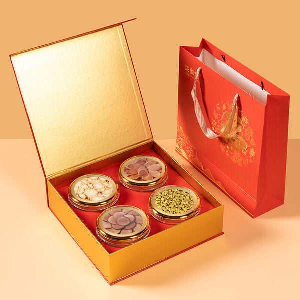 Changbai Mountain Ginseng Slices Premium Red Ginseng Deer Antler Dendrobium