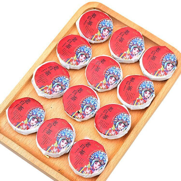 Fujian Gongmei Old White Tea Cake Mini White Tea Cake Xiaoyu Cake
