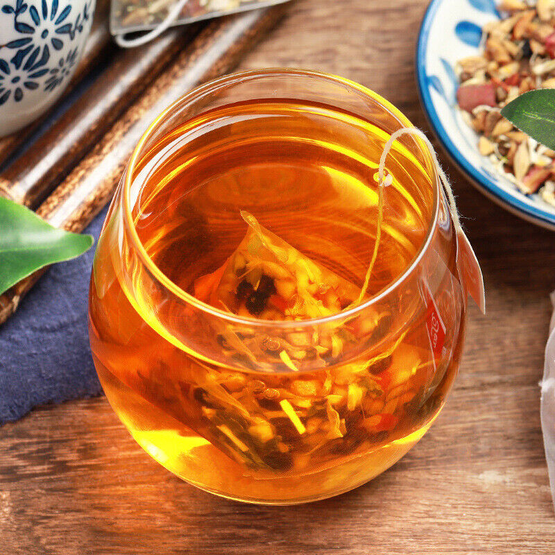 HelloYoung Herbal Tea New Organic Herbs Teabag Chrysanthemum Cassia Seed Sanqing 5g*20 Bags Main image