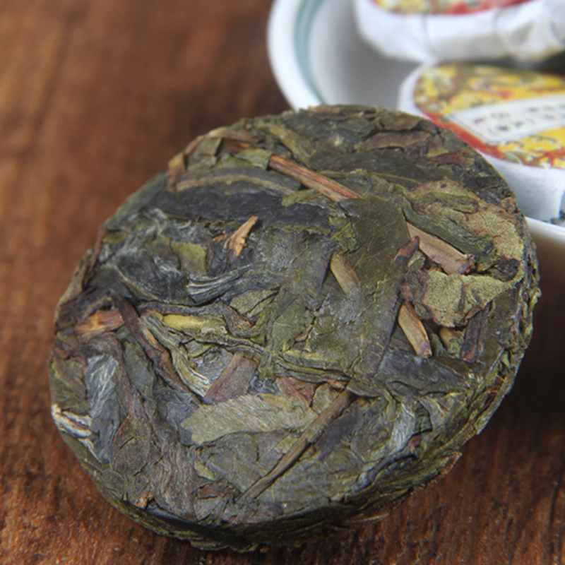 HelloYoung Ancient Tree Pu'er Tea Cha Tea500g Spring Tea Ancient Tree Gold Cake Natural