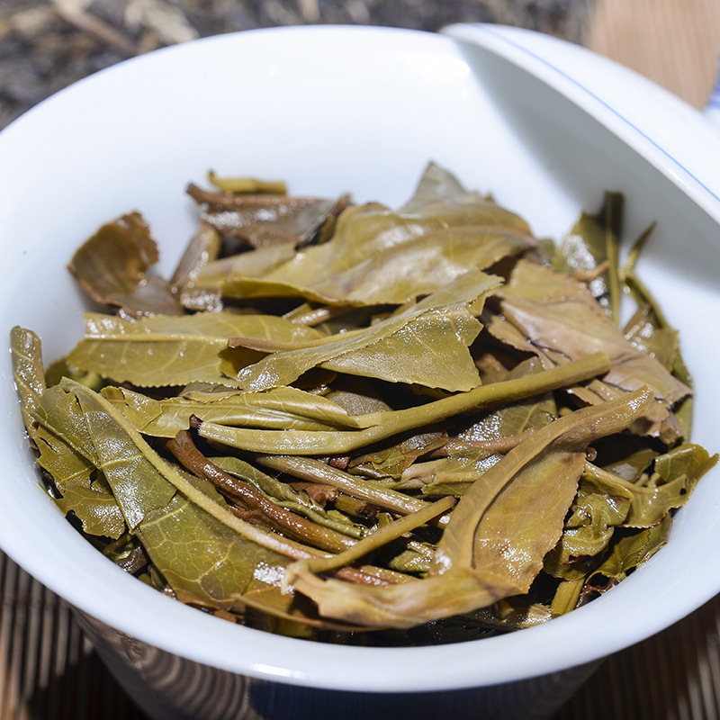 Green Tea da shu cha357g/12.59oz Big  Tea Pu'er Tea Cake Health