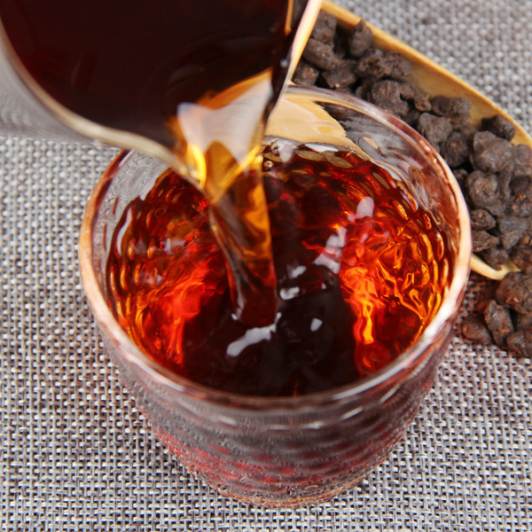 500g/1.1LB Natural Pu'er Tea Pu'er Ripe Tea  Crushed Silver Tea Head Craft Tea