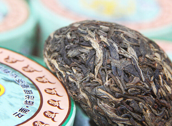 Yunnan Pu'er Lincang Tea Factory Tuo Tea Aged Pu'er Raw Tea 100g/box