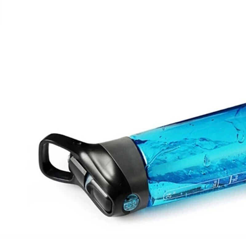 Leak-proof Straw Drinkware Water Bottle Portable Bottle Sports Plastic Flask Lid